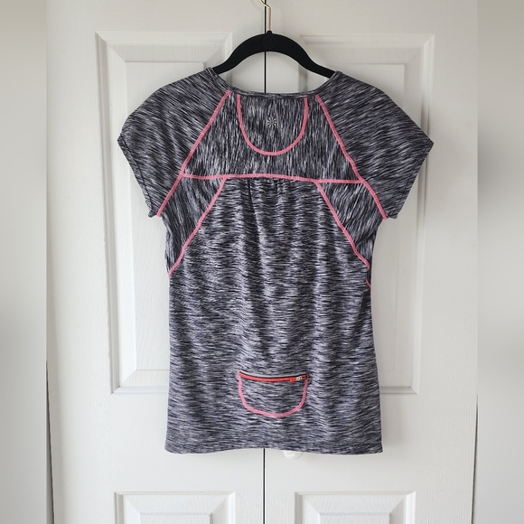 Athleta Cycling Jersey | S | Heather Gray - Picture 3 of 5